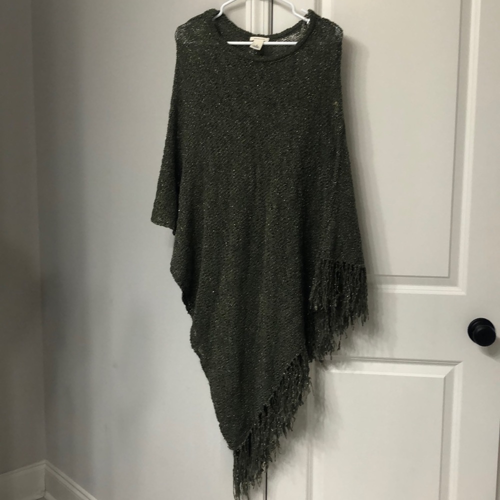 Westbound Poncho Sweater